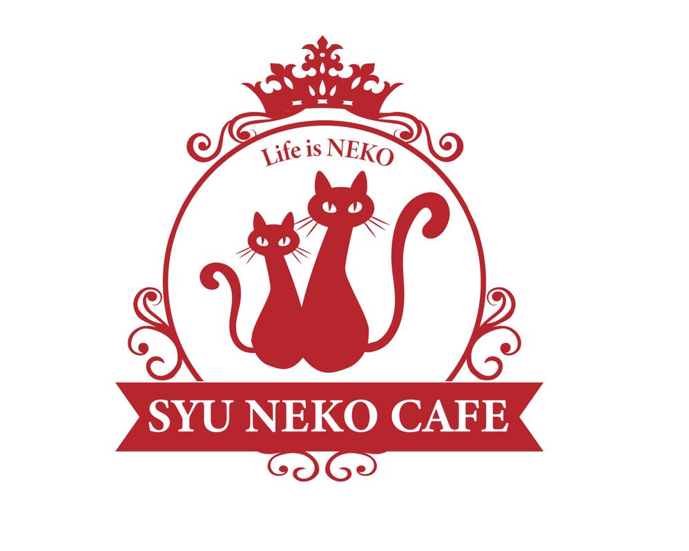 猫カフェ　ロゴ制作