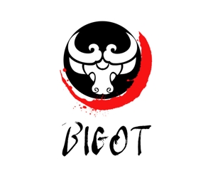 ぽんぽん (haruka0115322)さんの飲食店（cafe、bar)のロゴ作成「BIGOT」の文字を入れてへの提案