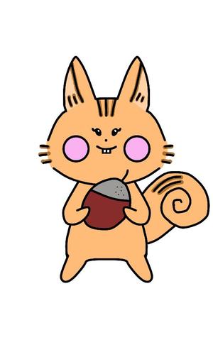 neko (tuki-neko)さんのかわいいリスのイラストへの提案