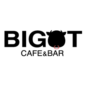 shynobu (juttantan)さんの飲食店（cafe、bar)のロゴ作成「BIGOT」の文字を入れてへの提案