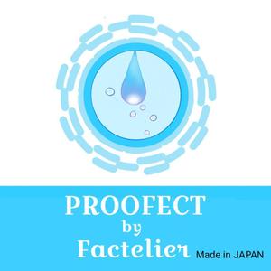 baby07 (baby07)さんのアパレルブランド ファクトリエの機能性衣料(撥水など防汚れ)の「PROOFECT」 のロゴデザインへの提案