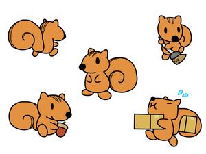 ロット ()さんのかわいいリスのイラストへの提案