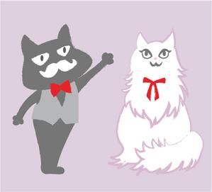 マチルダ (youkaikatatataki)さんの猫のキャラクターデザインへの提案
