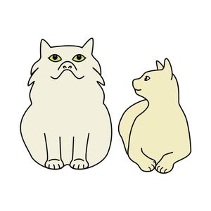 しろまる ()さんの猫のキャラクターデザインへの提案