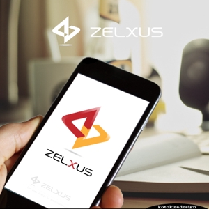 K-Design (kotokiradesign)さんの情報サービス会社「ZELXUS」(ゼルサス)のロゴ【商標登録予定なし】への提案