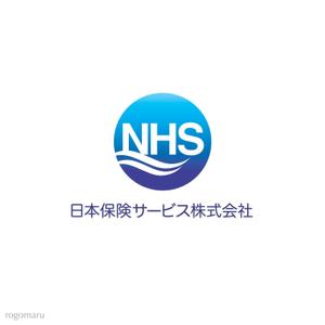 ロゴ研究所 (rogomaru)さんの「ＮＨＳ（日本保険サービス株式会社）」のロゴ作成への提案