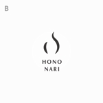 Ü design (ue_taro)さんのLEDキャンドル「HONONARI」のブランドロゴへの提案