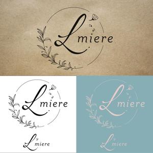 BUTTER GRAPHICS (tsukasa110)さんのエステサロン「L'miere」（ルミエール）のロゴへの提案