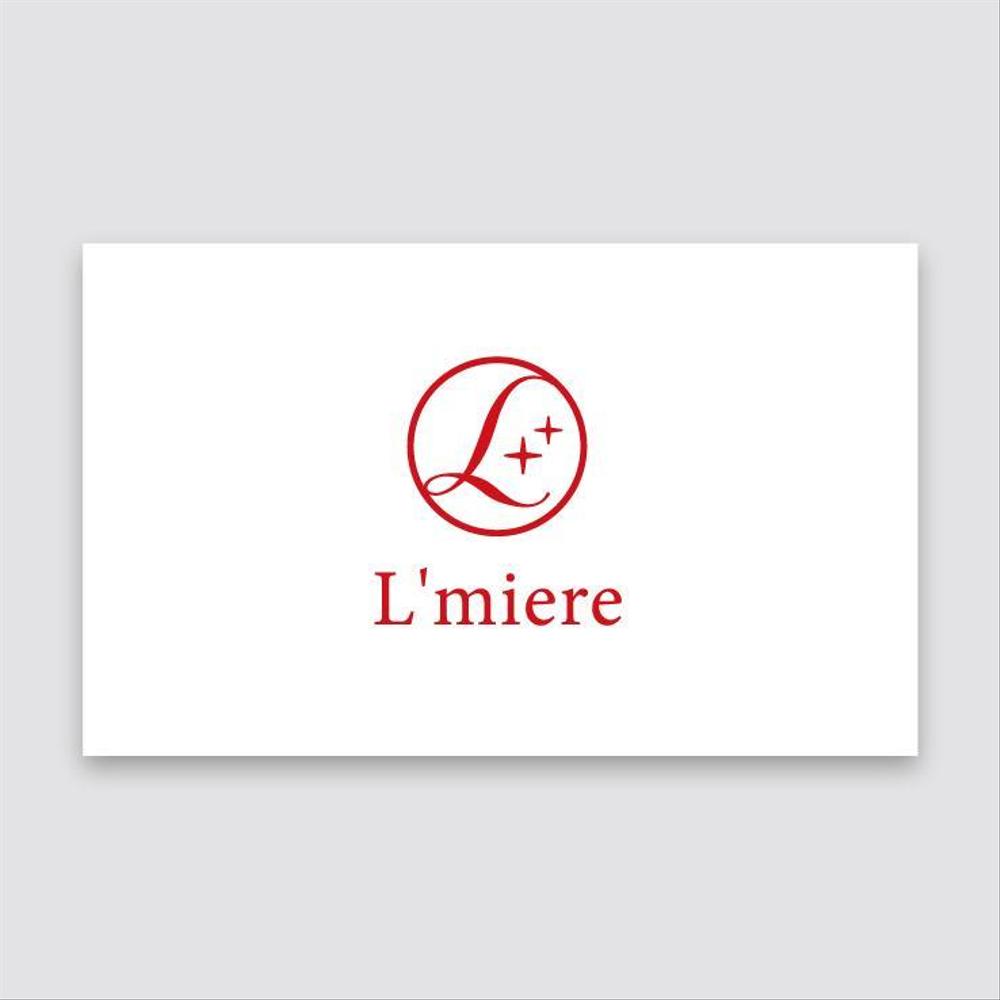 エステサロン「L'miere」（ルミエール）のロゴ