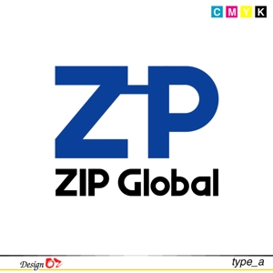 Design Oz ()さんの「ZIP Global corporation」のロゴ作成への提案