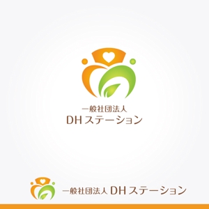 ふくみみデザイン (fuku33)さんの歯科訪問診療の推進活動を行う「一般社団法人　DHステーション」のロゴへの提案