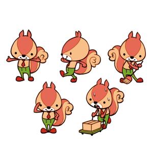 askman (askman)さんのかわいいリスのイラストへの提案
