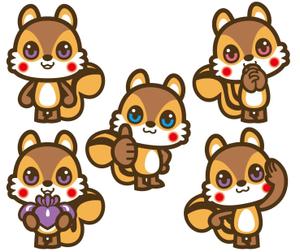 THE_watanabakery (the_watanabakery)さんのかわいいリスのイラストへの提案