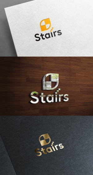 株式会社ガラパゴス (glpgs-lance)さんの内装工事『Stairs』個人事業主のロゴマークへの提案