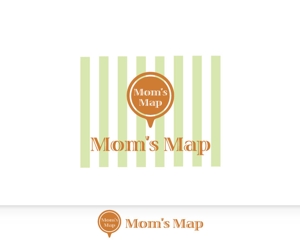 Chapati (tyapa)さんのアプリ 「Mom's Map」のロゴへの提案