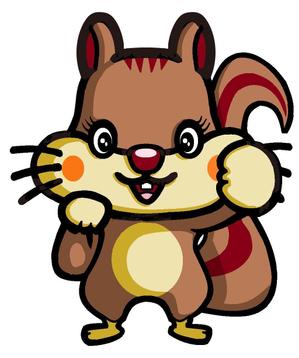 彩房具 (ueta)さんのかわいいリスのイラストへの提案