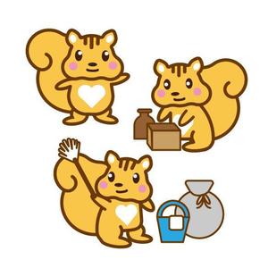 nora-mie ()さんのかわいいリスのイラストへの提案