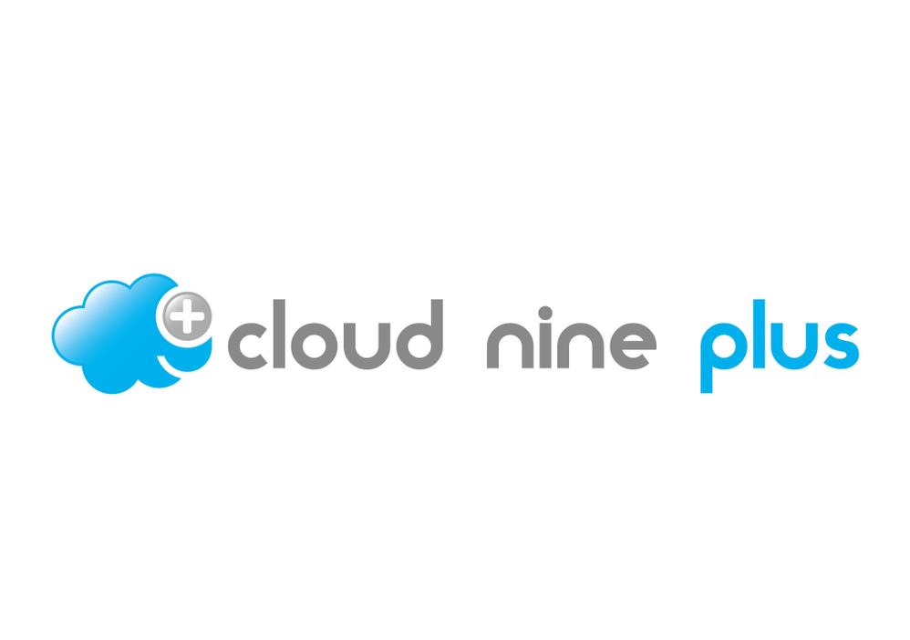 「クラウドナインプラス ※英語表記はcloud nine plus」のロゴ作成