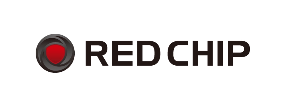 「RED CHIP」のロゴ作成