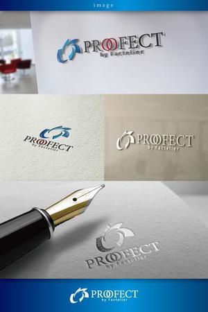coco design (tomotin)さんのアパレルブランド ファクトリエの機能性衣料(撥水など防汚れ)の「PROOFECT」 のロゴデザインへの提案