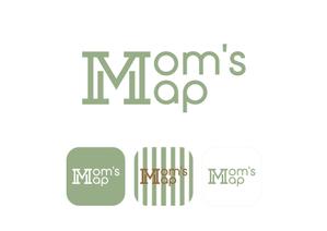 Studio 1806 (saorie06)さんのアプリ 「Mom's Map」のロゴへの提案