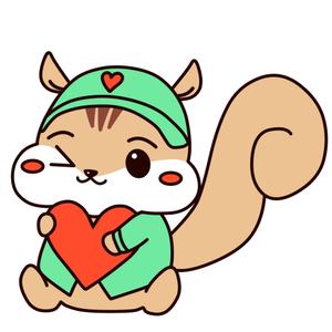 あまね (mizune)さんのかわいいリスのイラストへの提案