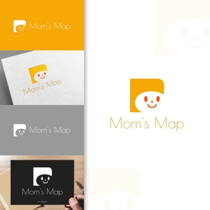 charisabse ()さんのアプリ 「Mom's Map」のロゴへの提案