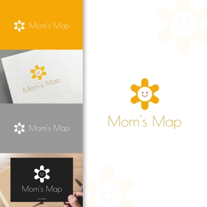 charisabse ()さんのアプリ 「Mom's Map」のロゴへの提案