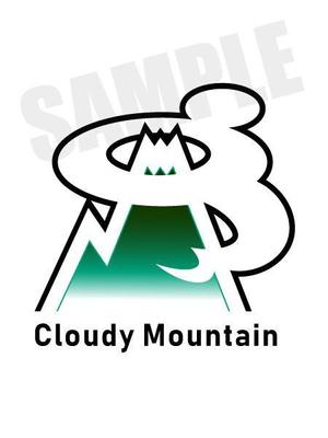 ヨーコ(comnyu) ()さんのVapeショップサイト（電子タバコ輸入販売店）「Cloudy　Mountain」のロゴへの提案