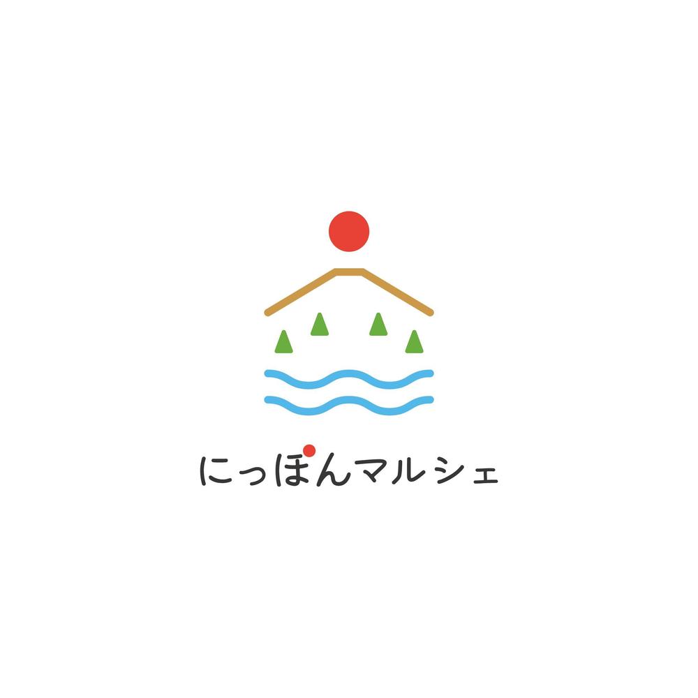 食品インターネット販売会社「にっぽんマルシェ」のロゴ