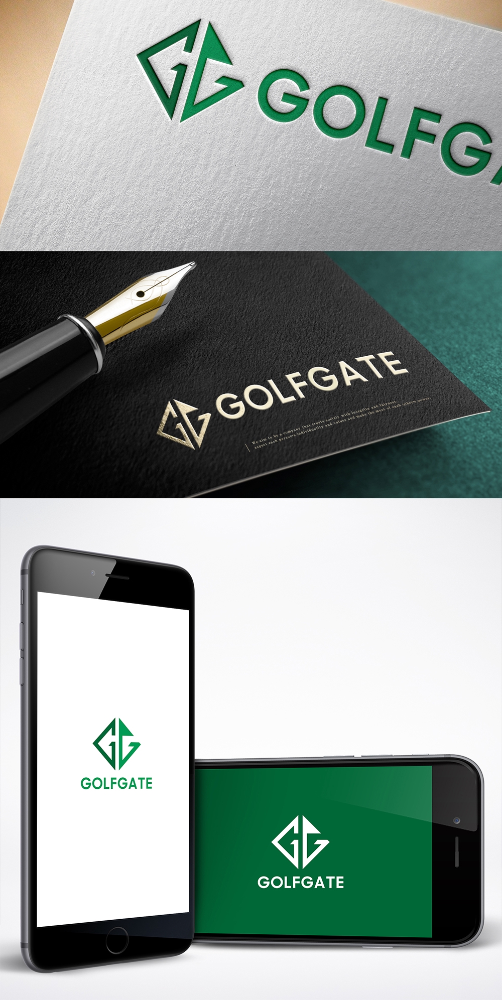 ゴルフマッチングサイト「GOLFGATE」のロゴ
