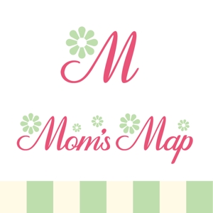 uta design (ghp10)さんのアプリ 「Mom's Map」のロゴへの提案