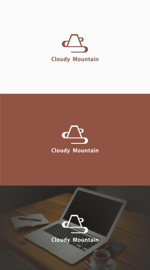 はなのゆめ (tokkebi)さんのVapeショップサイト（電子タバコ輸入販売店）「Cloudy　Mountain」のロゴへの提案