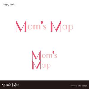 SSC (riicocco)さんのアプリ 「Mom's Map」のロゴへの提案