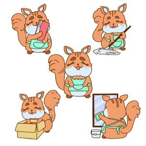 山田 (Yuji-4862)さんのかわいいリスのイラストへの提案