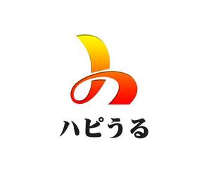 ぽんぽん (haruka0115322)さんのネット販売サービス「ハピうる」ロゴへの提案