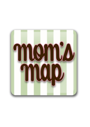 90 30 (hjue3)さんのアプリ 「Mom's Map」のロゴへの提案
