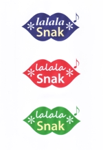 内山隆之 (uchiyama27)さんのスナック新規オープンの為、看板ロゴ作成依頼店名「L a・L a・L a・S nak」への提案