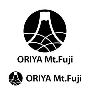 j-design (j-design)さんの河口湖・富士山近辺の宿泊施設「ORIYA Mt.Fuji」のロゴ作成依頼への提案