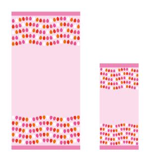 ラッシー ()さんの桜柄のイラストへの提案