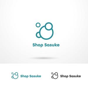 O-tani24 (sorachienakayoshi)さんのネットショッピング販売会社『Shop Sasuke』のロゴへの提案