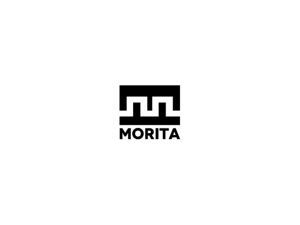 「MORITA」のロゴ作成