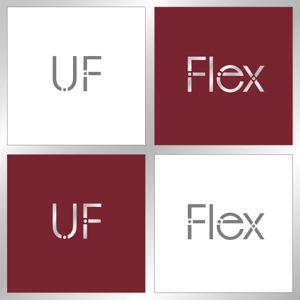 コムデザインルーム (com_design_room)さんの「UF （アーバンフラッツ）及び　Flex　（フレックス）　」のロゴ作成への提案