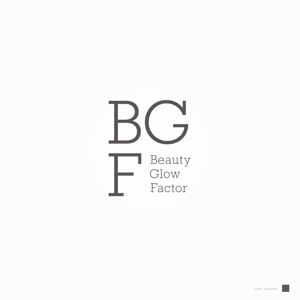 Ü design (ue_taro)さんの美容商材 BGFシリーズのロゴデザインの募集への提案