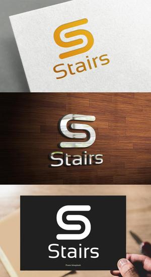 athenaabyz ()さんの内装工事『Stairs』個人事業主のロゴマークへの提案