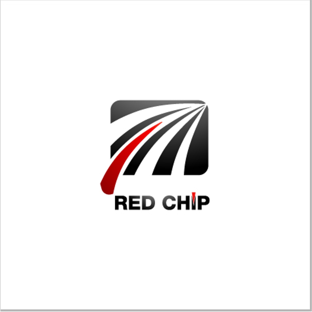 「RED CHIP」のロゴ作成