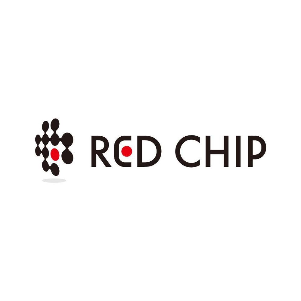 「RED CHIP」のロゴ作成