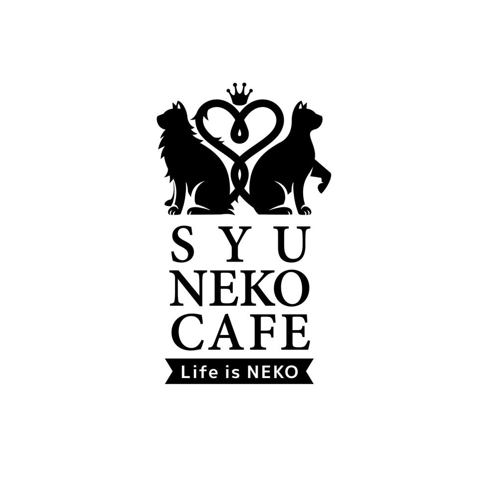 猫カフェ　ロゴ制作