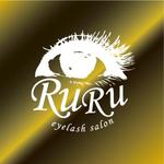 akka_tkさんのまつげエクステサロンRuRu　のロゴ作成への提案