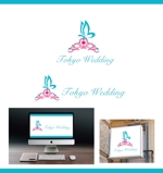 サリー (merody0603)さんのウェディング関係「Tokyo Wedding」のロゴへの提案